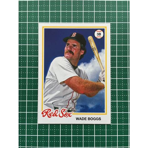 Topps Mlb Archives Wade Boggs Boston Red Sox