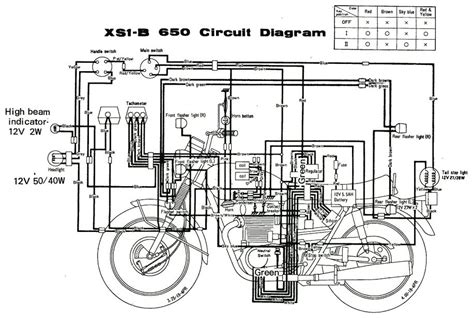 1971 Wiring Diagram From Scratch Yamaha XS650 Forum