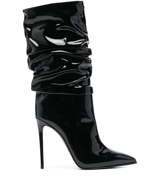 Le Silla Eva Mm Ankle Boots Black Farfetch