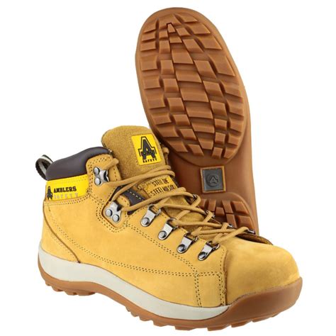 Buy Amblers Fs122 Honey Nubuck Leather Safety Boots Longworth Ltd