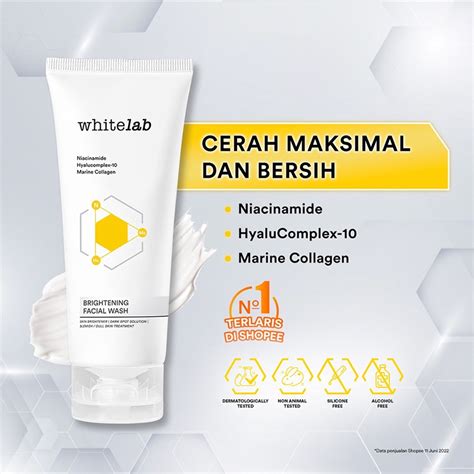 Jual KKV Whitelab Brightening Facial Wash Sabun Cuci Muka 100g