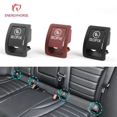 Cubierta De Seguridad Para Asiento Trasero De Coche Interruptor ISOFIX