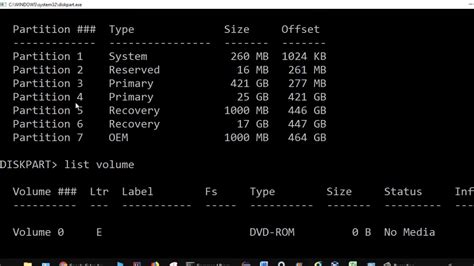 Diskpart Utility Create Partitions On Hard Disk Format Partitions Give Drive Letters To