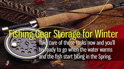 Storing Your Fishing Gear For The Winter The American Outdoorsman