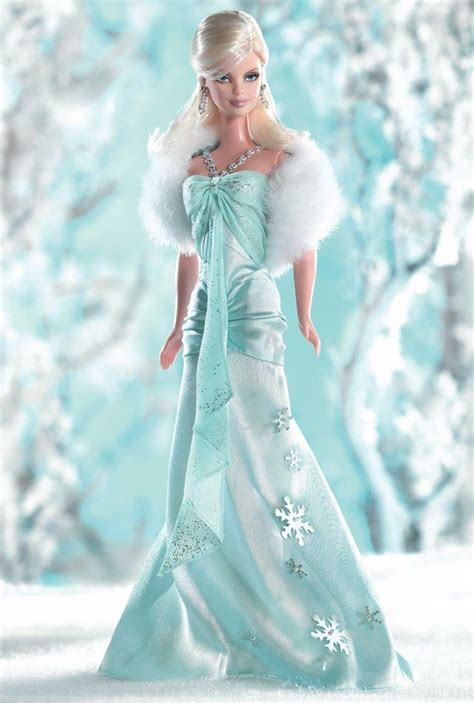 I Dream Of Winter Barbie Doll Barbie Collector Barbie Gowns