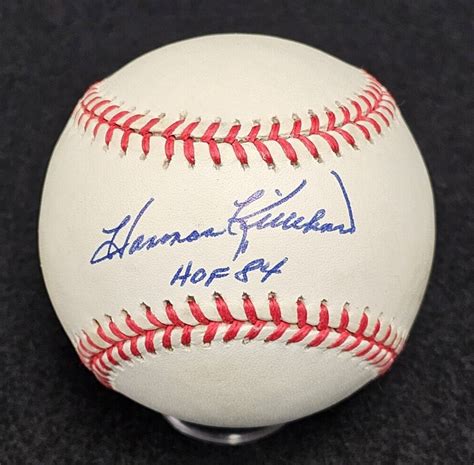 Harmon Killebrew Autographed Signed Inscribed HOF 1984 Official MLB