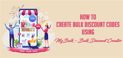 How To Create Bulk Discount Codes Using Mybulk Bulk Discount Creator