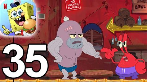 Spongebob Get Cooking The Salty Spitoon Level 21 30 Gameplay