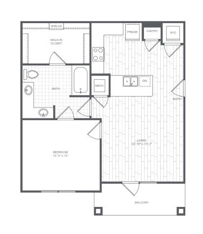 Houston TX Apartments Fidelis Westlake Floor Plans