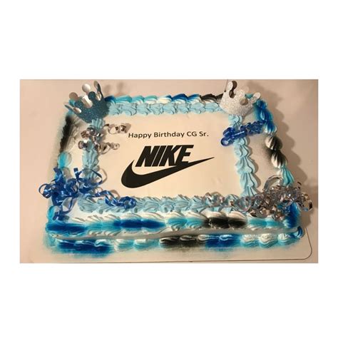 Nike Cake Nike Cake Pretty Birthday Cakes Birthday Cakes For Teens