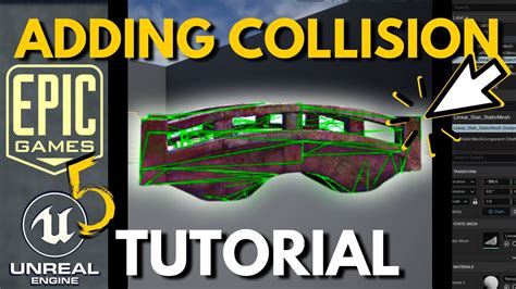 How To Add Collision To 3D Meshes In Unreal Engine 5 Ue5