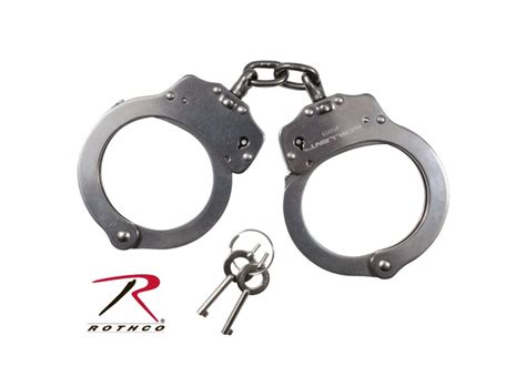 Rothco Nij Approved Stainless Steel Handcuffs Supreme Security Gear Inc