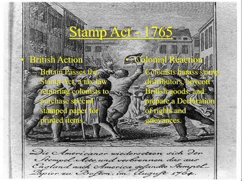 What Was The Colonist Reaction To The Stamp Act Discount