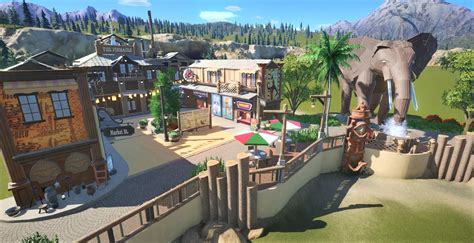 Zoo Entrance Planet Coaster Planets Zoo