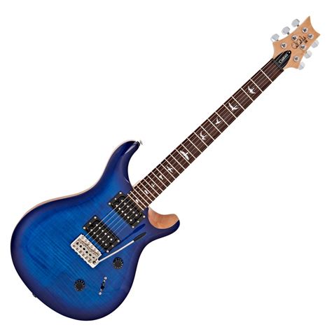 Disc Prs Se Custom 24 Faded Blue Burst At Gear4music