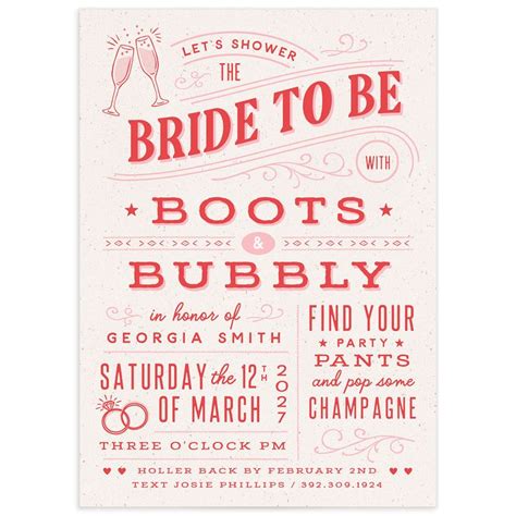 Western I Do Bbq Bridal Shower Invitations In Bridal Shower