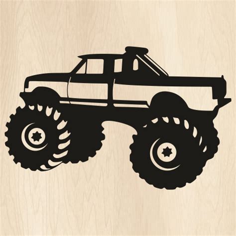 Monster Truck Svg Truck Jeep Vector File Jeep Svg Cut Files Png Svg Cdr Ai Pdf Eps