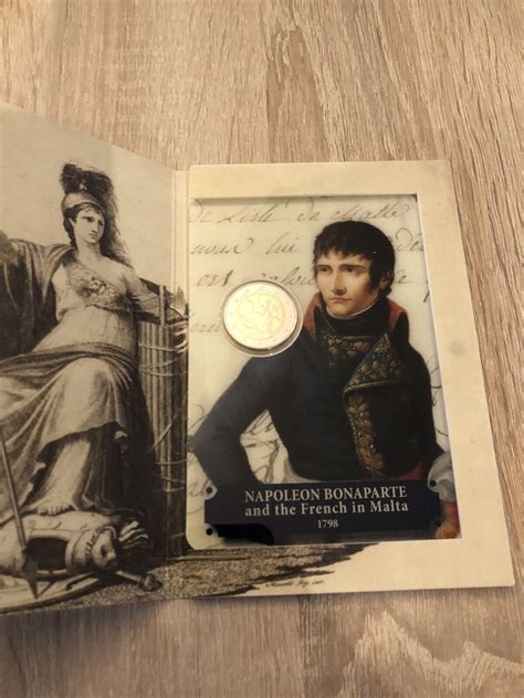 Malte Napoleon Bonaparte Euro Coincard Gon Alves Lobo Numismatique