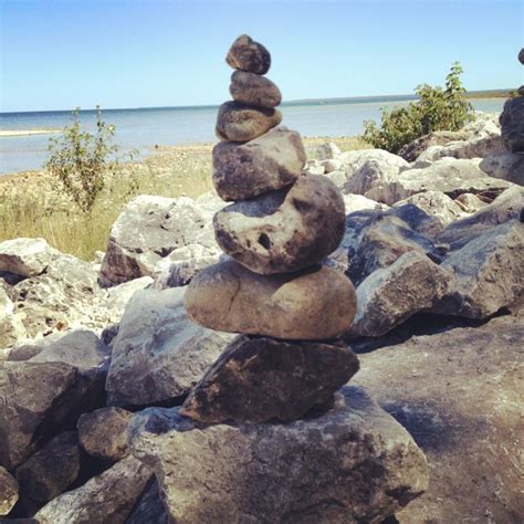 Rock Statue On Mackinac Island Mackinac Island Natural Landmarks