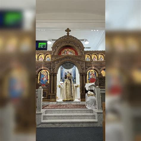 His Eminence Metropolitan Serapion Celebrates The Nativity Feast At Holy Annunciation Coptic