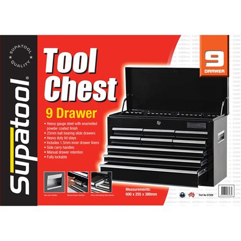 Supatool Drawer Tool Chest Bunnings Warehouse