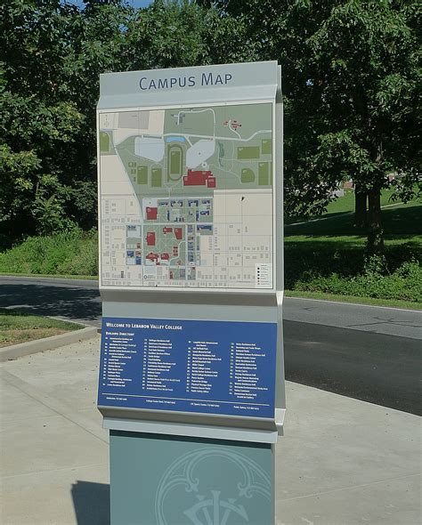 Lebanon Valley College Campus Map – States Map Of The Us