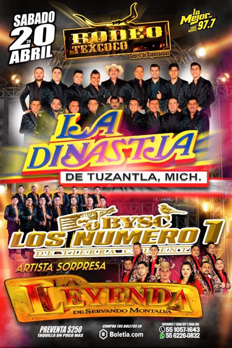 La Dinast A De Tuzantla Y M S En Rodeo Texcoco