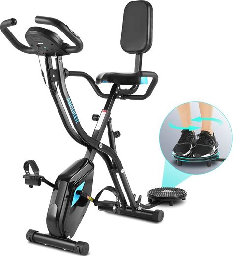 Amazon.com : ANCHEER X Bike Ultra-Quiet Folding Exercise Bike