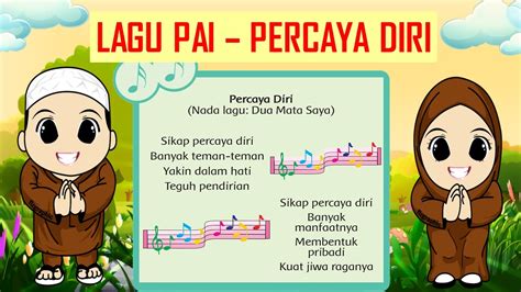 Lagu Percaya Diri PAI Kelas 3 Disertai Lirik YouTube