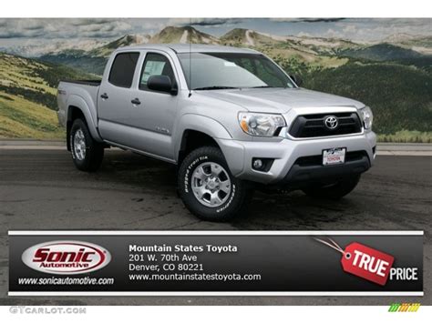 Silver Streak Mica Toyota Tacoma V Trd Double Cab X