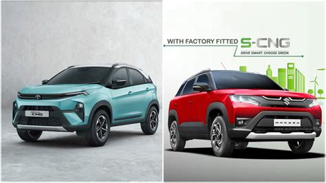 Tata Nexon Cng Vs Maruti Suzuki Brezza Cng Specs Features Prices