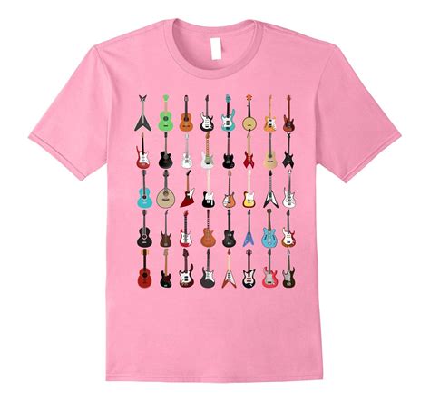 Guitar Musical Instrument T Shirt Rock N Roll Tee Art Artvinatee