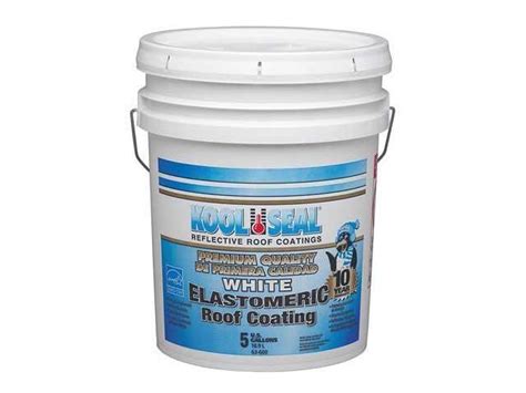 Kst Coatings Kst Elastomeric Roof Coating White Gal