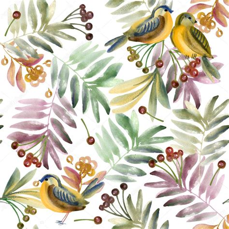 Bird Wallpaper Watercolor