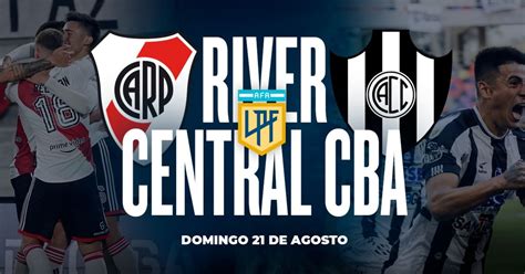 River Central C Rdoba Hora Tv Y Probables Formaciones Ol Ole