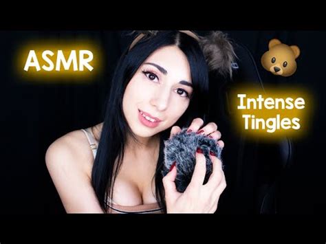 Asmr Intense Fluffy Mic Scratching Brain Massage No Talking Let Me