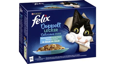 Purina Felix So Gut Wie Es Aussieht Doppelt Lecker In Gelee