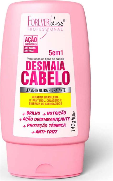 Forever Liss Kit Desmaia Cabelo Shampoo 300ml Máscara Ultra Hidratante