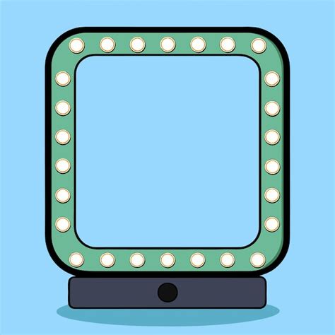 A Green Led Screen With A Green Led Light On It Premium Ai Generated