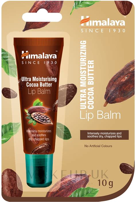 Lip Balm With Cocoa Butter Himalaya Herbals Ultra Moisturizing Cocoa