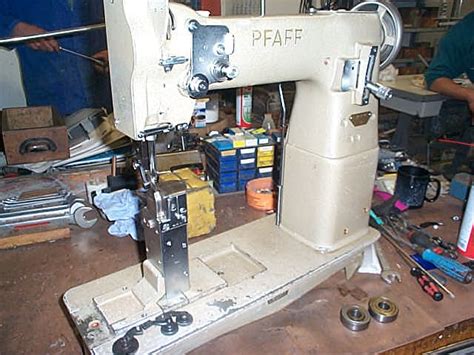 Sieck Pfaff Kl 191 33 Single Needle Post Bed Sewing Machine With Drop