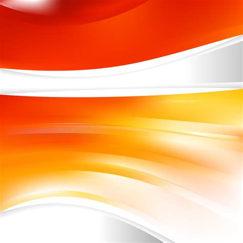 Orange And White Background Design