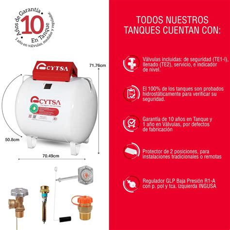 Tanque Estacionario Cytsa 120 L