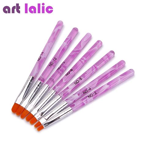 Acheter Pi Ces Pinceaux Ongles Stylos Pinceaux Ongles Uv Gel