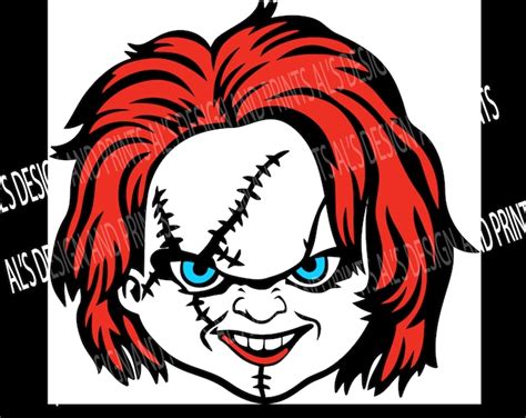 Chucky Face - Etsy