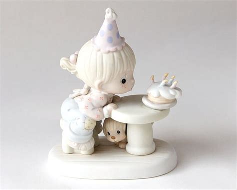 Items similar to Precious Moments Birthday Figurine on Etsy