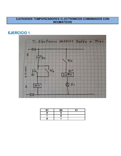 Ejercicios Temporizadores Electronicos Combinados CON Neumaticos