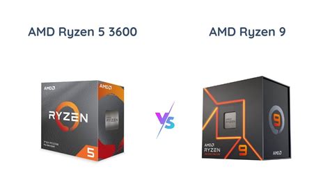 Amd Ryzen 5 3600 Vs Ryzen 9 7900x Which Is The Best Processor For