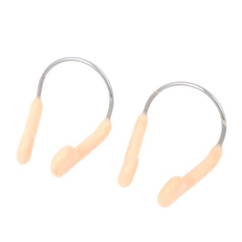 2 Diving Learn to Swim Training Swimming Nose Clip Soft Rubber ...