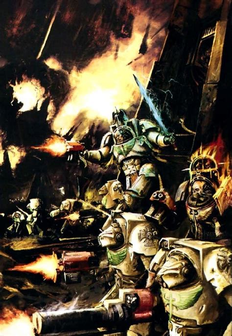 Dark Angels art from new codex image - Warhammer 40K Fan Group - Mod DB